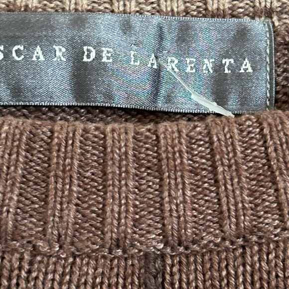 Oscar de la Renta design men formal sweater size Large - Picture 4 of 7